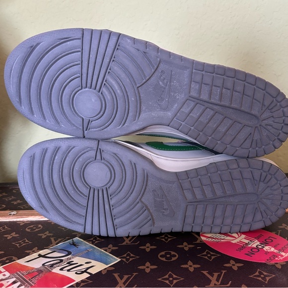 Nike Dunk Low Pro 'Grey Classic Green' 624044-033 - Picture 7 of 14